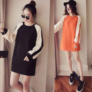 Two Tone Tunic Pullover