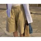 Pintuck Pocket-detail Bermuda Shorts One Size