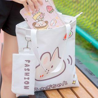 Animal Canvas Tote Bag (various Designs)
