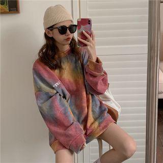 Couple Matching Tie-dye Short-sleeve T-shirt / Long Sleeve Sweatshirt