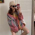 Couple Matching Tie-dye Short-sleeve T-shirt / Long Sleeve Sweatshirt