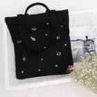 Canvas Star & Planet Tote Bag