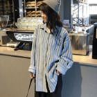 Corduroy Striped Shirt