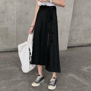 Splitted Midi Skirt