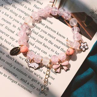 Gemstone Bow Bracelet