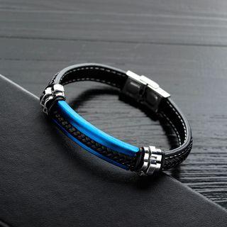 Metal Accent Bangle 1359 - As Shown In Figure - One Size