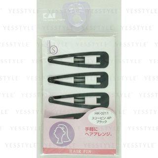 Kai - Hair Clip Black 4 Pcs