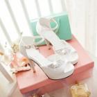 Embellished Heeled Sandals