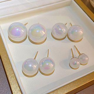Faux Pearl Stud Earring (various Designs)