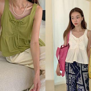 Sleeveless Empire Blouse