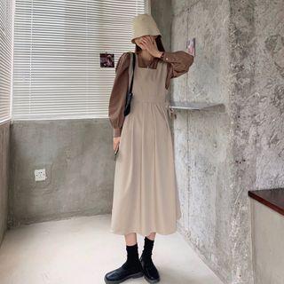 Puff-sleeve Blouse / Jumper Dress