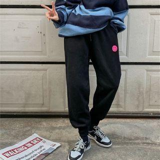 Smiley Face Jogger Pants