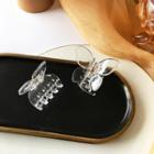Butterfly Hair Claw 1 Pc - Butterfly Hair Claw - Transparent - One Size