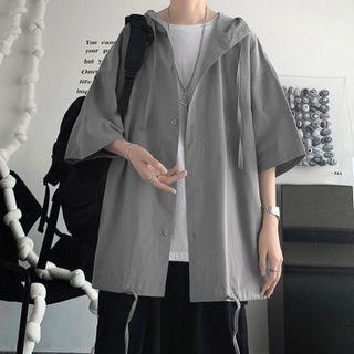 Short-sleeve Hood Shirt