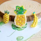 Pineapple / Banana Brooch (various Designs)