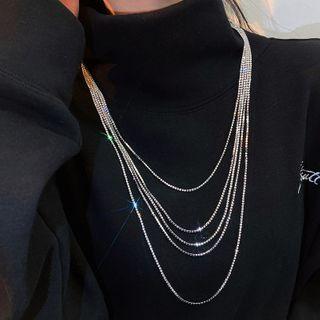 Alloy Layered Necklace Necklace - One Size