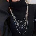 Alloy Layered Necklace Necklace - One Size