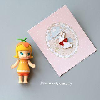 Glaze Rabbit Brooch As Shown In Figure - One Size