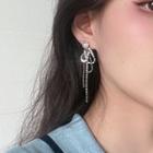 Faux Pearl Dangle Earring 1 Pair - S925 Silver Needle Earrings - One Size