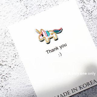 Unicorn Patch / Brooch