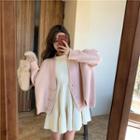 Plain Cardigan / Sweater Dress