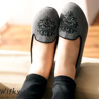 Embroidered Loafers