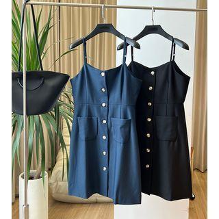 Spaghetti Strap Slim-fit Mini Dress