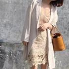 Lace Fitted Skirt