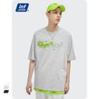 Embossed Printed Loose T-shirt