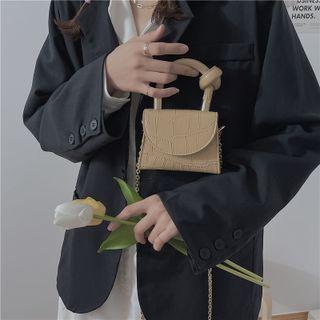 Top Handle Flap Handbag