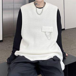 Chained Sweater Vest