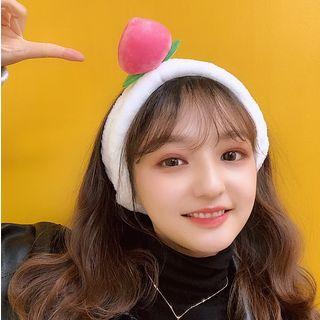 Face Wash Peach Headband