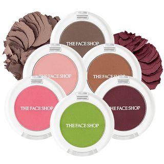 The Face Shop - Single Shadow (matt) Cr01 Strawberry & Cream