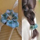 Checked Scrunchie 0428a - Hair Rope - One Size