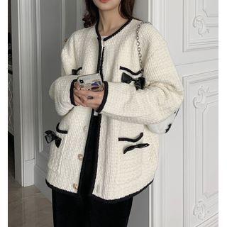 Tweed Bow Jacket