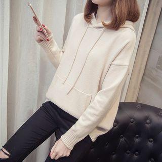 Kangaroo Pocket Knit Hoodie