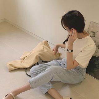 Light Wash Baggy-fit Jeans