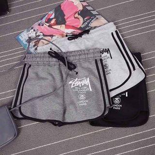 Lettering Runner Shorts
