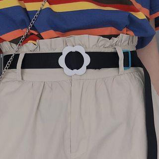 Floral Canvas Belt