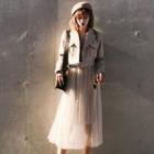 Set: Strappy Midi Dress + Crop Jacket
