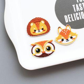 Animal Embroidered Applique Patch / Brooch