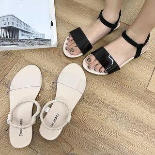 Plain Flats Sandals