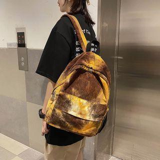 Tie-dyed Corduroy Backpack