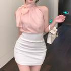 Sleeveless Organza Top / Skirt