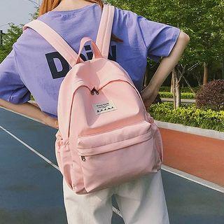 Elastic Side Pocket Backpack