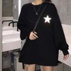 Reflective Star Long Sleeve T-shirt