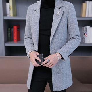 Notch Lapel Single Button Jacket