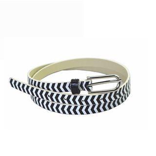 Zigzag Print Belt As Shown In Figure - 100cm-135cm