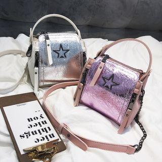 Star Sequined Crossbody Bag