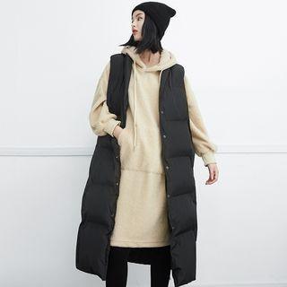Duck-down Long Vest